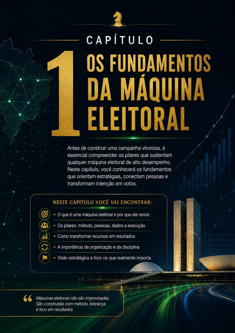 Página interna sobre fundamentos da máquina eleitoral
